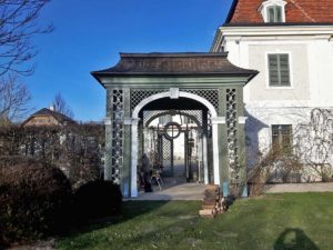 Garten-Pavillon in Eiche massiv