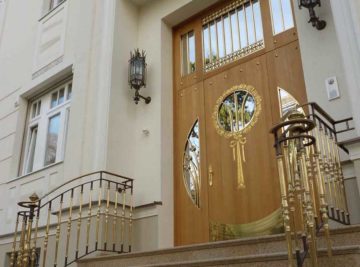 Haustüre im Jugendstil